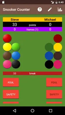 Snooker Counter android App screenshot 5